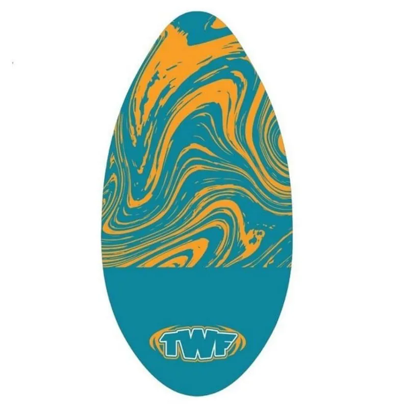 TWF: 41inch Skim Board - Orange Swirl